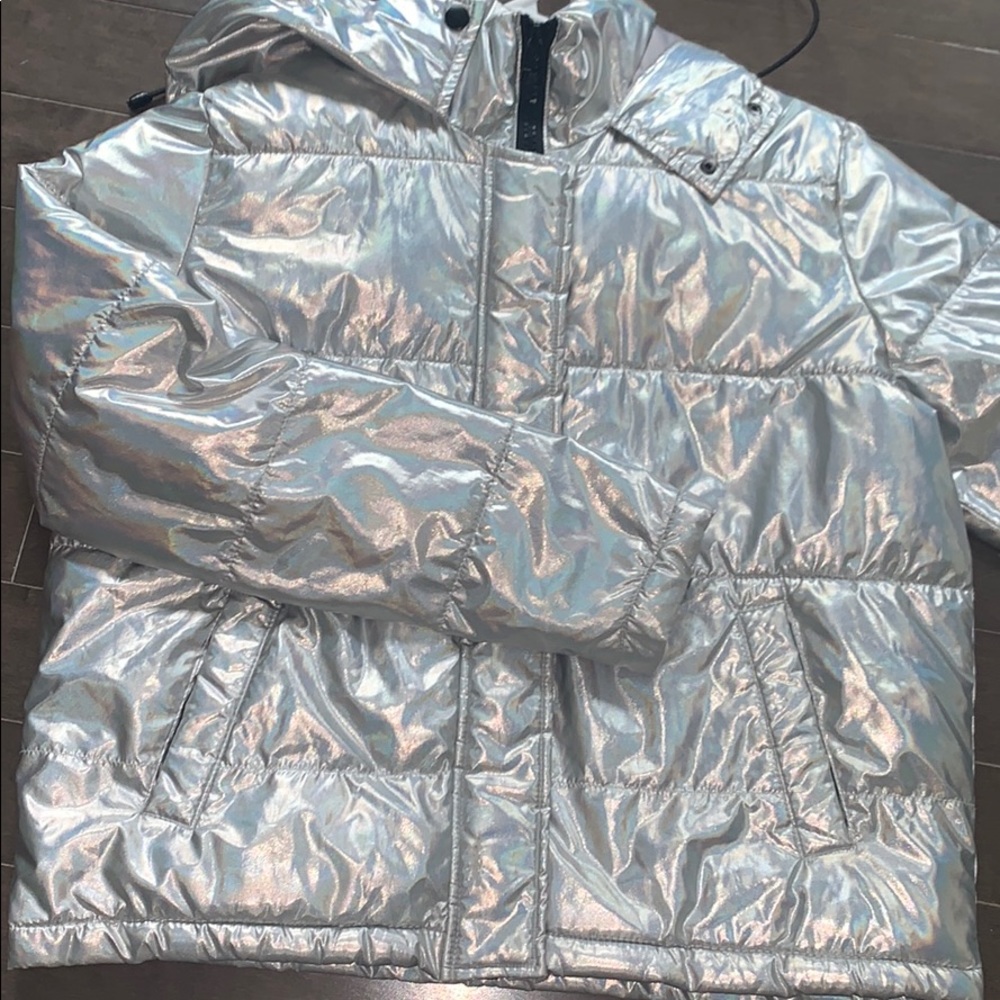 Forever 21 Silver Bomber
